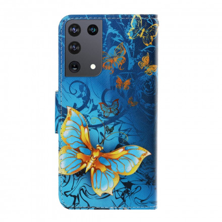 Samsung Galaxy S21 Ultra 5G Asia variaatiot Butterfly hihna