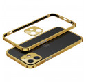 iPhone 12 Mini Clear Case Alumiiniseos reunat
