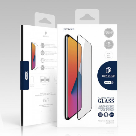 Karkaistua lasia näytönsuoja iPhone 12 Mini Dux Ducis Karkaistua lasia näytönsuoja iPhone 12 Mini Dux Ducis