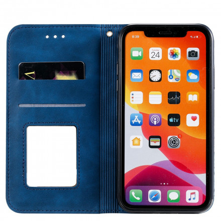 Flip Cover iPhone 11 Barokin kukat