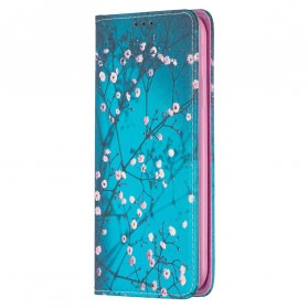 Flip Cover iPhone 11 Kukkaiset oksat