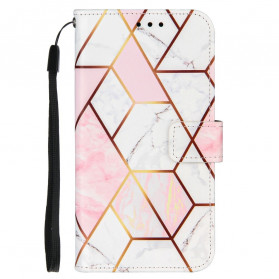 iPhone 11 marmorikotelo hihnalla