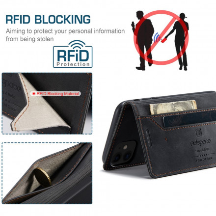 Flip Cover iPhone 11 Nahka Effect RFID-tekniikka