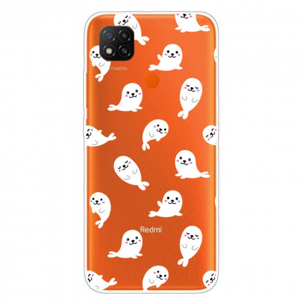 Xiaomi Redmi 9C Otaries Fun Kotelo