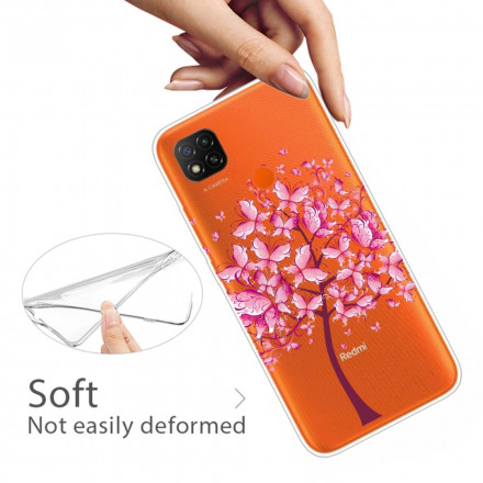 Xiaomi Redmi 9C Asia Top Tree vaaleanpunainen