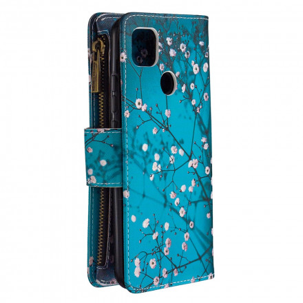 Xiaomi Redmi 9C vetoketjullinen tasku puu