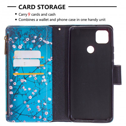 Xiaomi Redmi 9C vetoketjullinen tasku puu