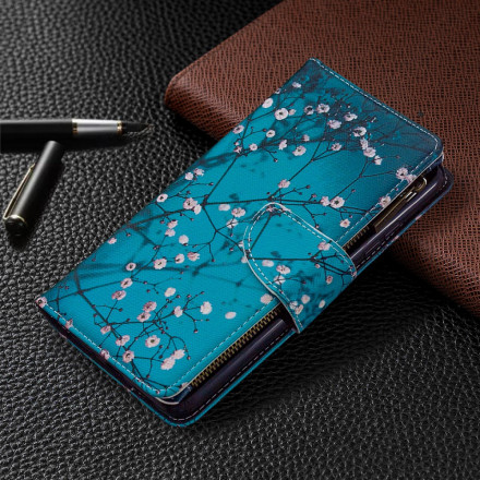 Xiaomi Redmi 9C vetoketjullinen tasku puu