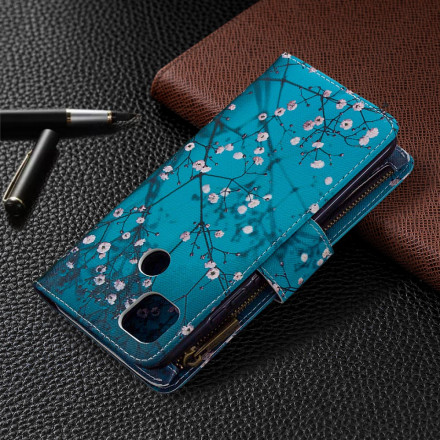 Xiaomi Redmi 9C vetoketjullinen tasku puu