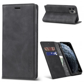 Flip Cover iPhone 11 Pro Max LC.IMEEKE Nahka Effect
