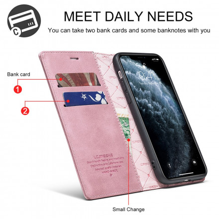 Flip Cover iPhone 11 Pro Max LC.IMEEKE Nahka Effect