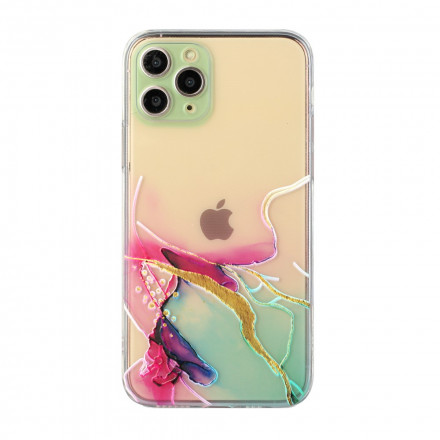iPhone 11 Pro Max Silikoni Case Joustava taiteellinen