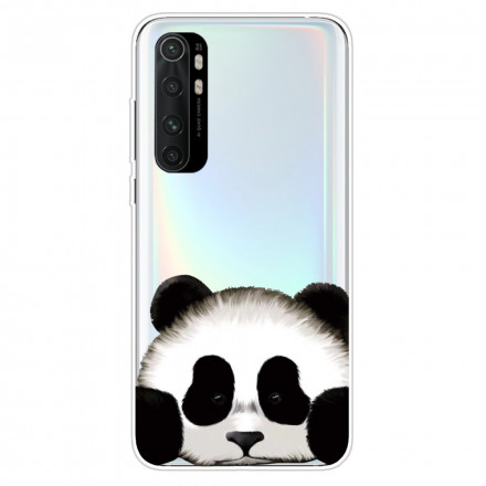 Xiaomi Mi Note 10 Lite läpinäkyvä Panda-kotelo