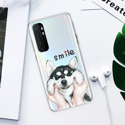 Xiaomi Mi Note 10 Lite kotelo Hymyilevä koira