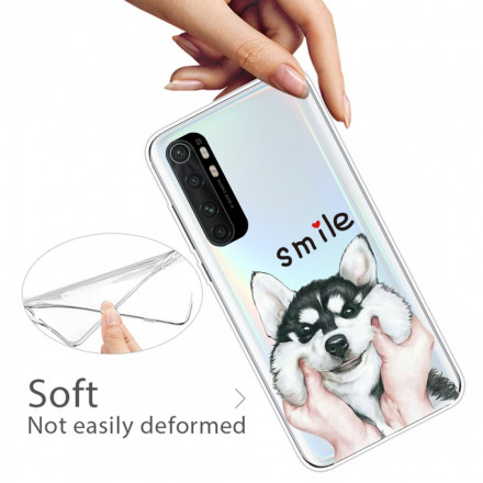 Xiaomi Mi Note 10 Lite kotelo Hymyilevä koira