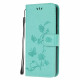 Xiaomi Mi Note 10 Lite Case Perhoset ja Aasian kukat