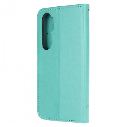 Xiaomi Mi Note 10 Lite Case Perhoset ja Aasian kukat