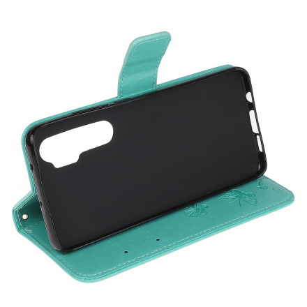 Xiaomi Mi Note 10 Lite Case Perhoset ja Aasian kukat