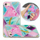 iPhone SE 2 / 8 / 7 marmori Glitter Design Kotelo