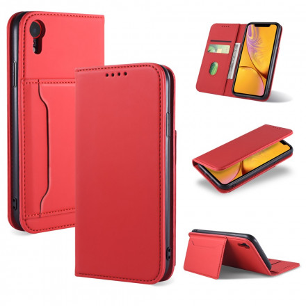 Flip Cover iPhone XR -korttipidike