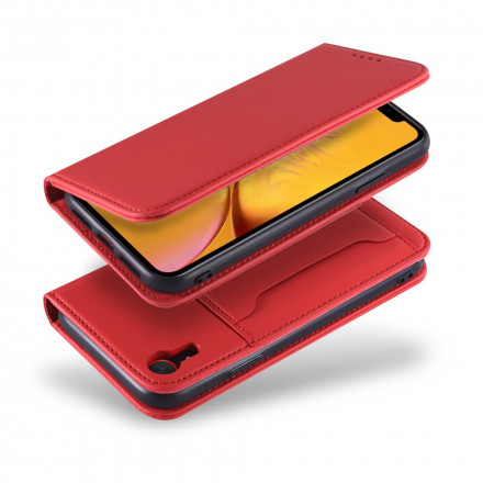 Flip Cover iPhone XR -korttipidike