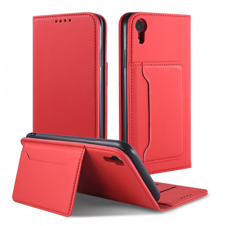 Flip Cover iPhone XR -korttipidike