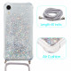 iPhone XR Kotelo Glitter ja johto