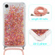 iPhone XR Kotelo Glitter ja johto