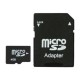 4GB Micro SD-kortti SD-sovittimella