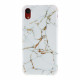 iPhone XR Style marmorivahvisteinen kuori