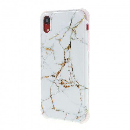 iPhone XR Style marmorivahvisteinen kuori