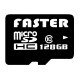 128GB Micro SD-kortti SD-sovittimella