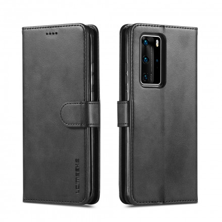 Huawei P40 Pro Case LC.IMEEKE Nahka vaikutus