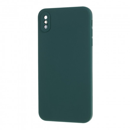 iPhone X / XS silikoni kotelo jäykkä matta