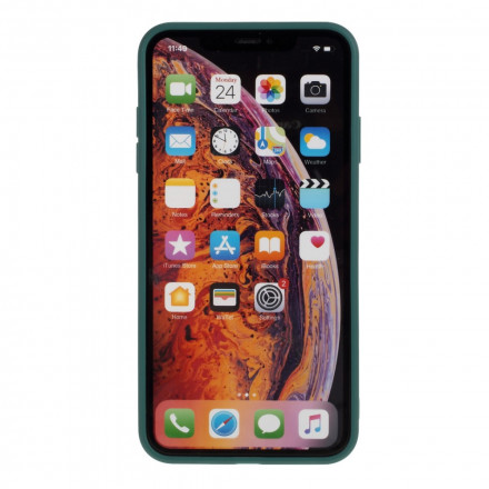 iPhone X / XS silikoni kotelo jäykkä matta
