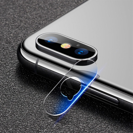 Karkaistun lasin suojaus iPhone XS -valokuvamoduulille