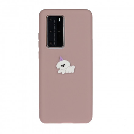 Huawei P40 Pro kansi Rakastan sinua villakoirani