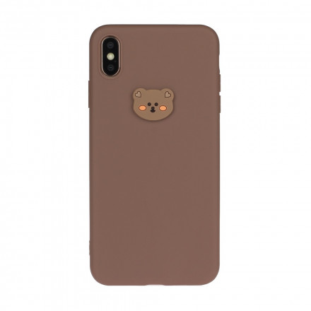 iPhone XS Max Silikoni Case Fun Animal Logo