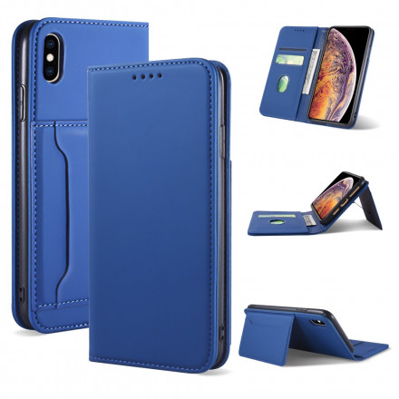 Flip Cover iPhone XS Max -korttipidike