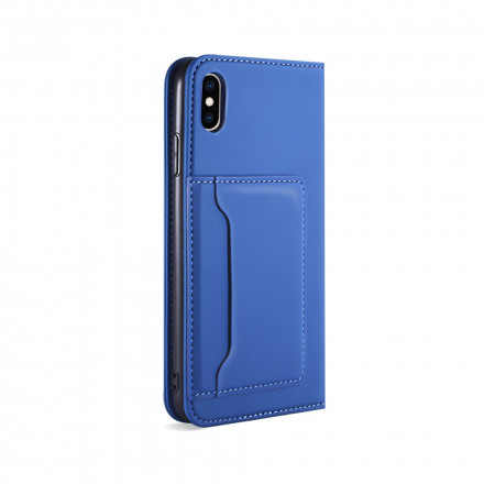 Flip Cover iPhone XS Max -korttipidike