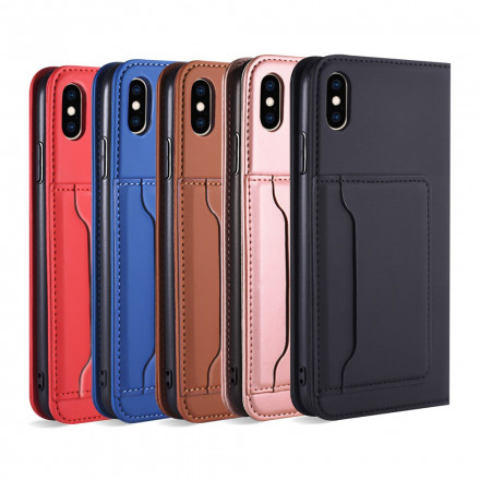 Flip Cover iPhone XS Max -korttipidike