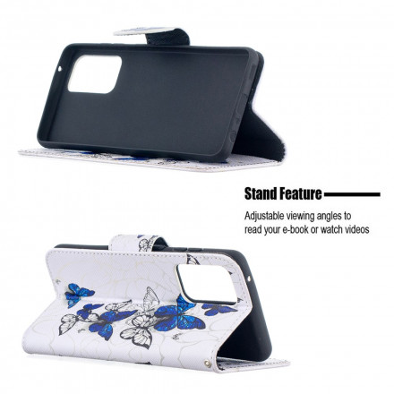 Kotelo Samsung Galaxy A52 4G / A52 5G Perhoset