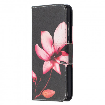 Samsung Galaxy Kotelo A52 4G / A52 5G Vaaleanpunainen kukka