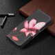 Kotelo Samsung Galaxy A52 4G / A52 5G vaaleanpunainen kukka