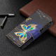 Samsung Galaxy A52 4G / A52 5G vetoketjullinen tasku perhoset asia