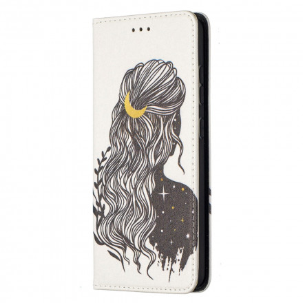 Flip Cover Samsung Galaxy A52 4G / A52 5G Kauniit hiukset