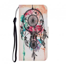 Samsung Galaxy A52 4G / A52 5G Akvarelli Dreamcatcher Kotelo