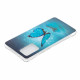 Samsung Galaxy A52 4G / A52 5G Butterfly Case Sininen Fluorescent