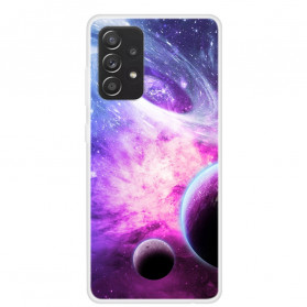 Samsung Galaxy A52 4G / A52 5G Silikoni Case Planeetat