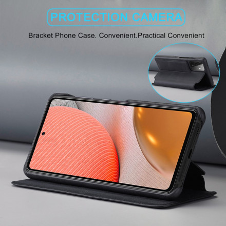 Flip Cover Samsung Galaxy A52 4G / A52 5G LC.IMEEKE Nahka Effect